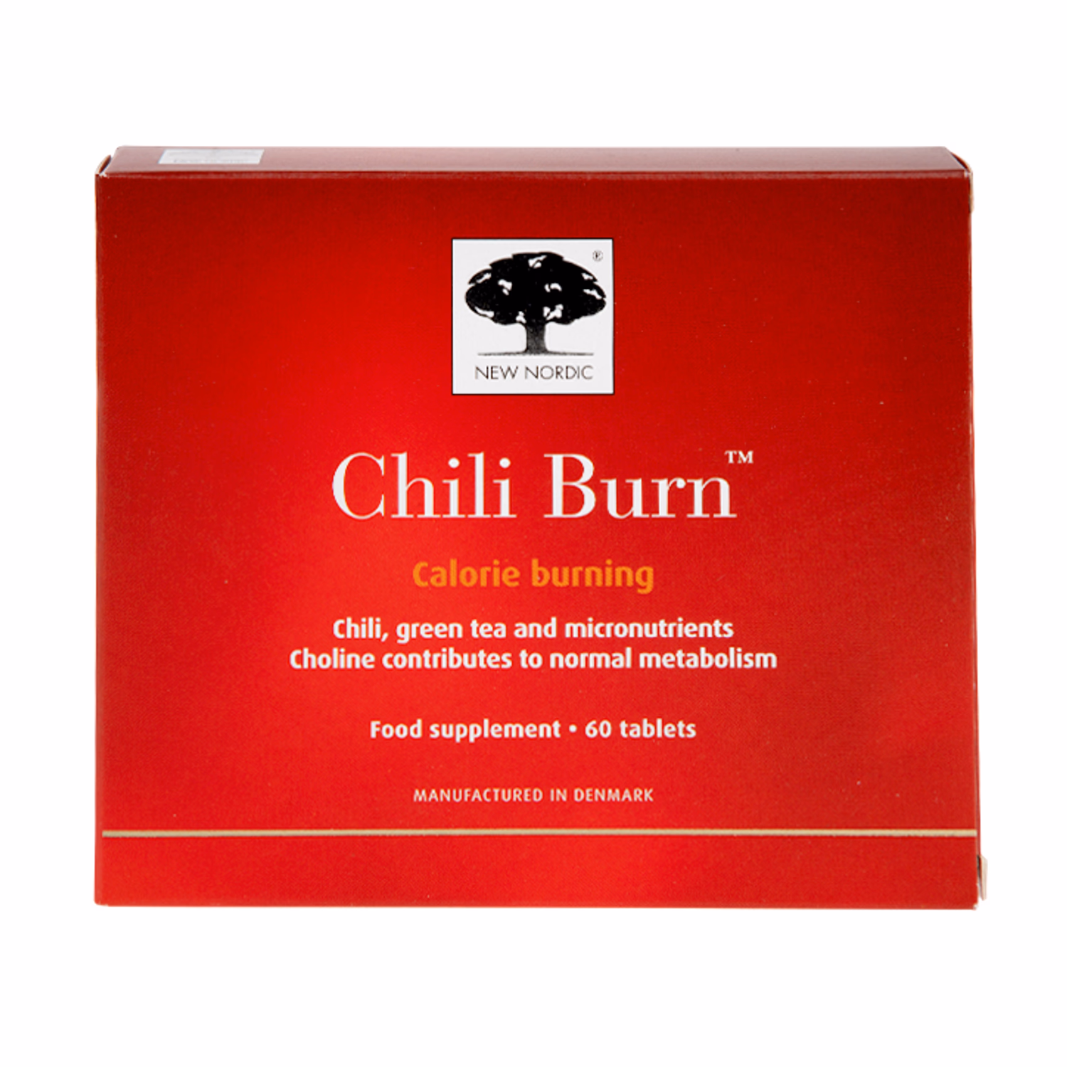 New Nordic Chili Burn Weight Management Supplement 60 Tablets