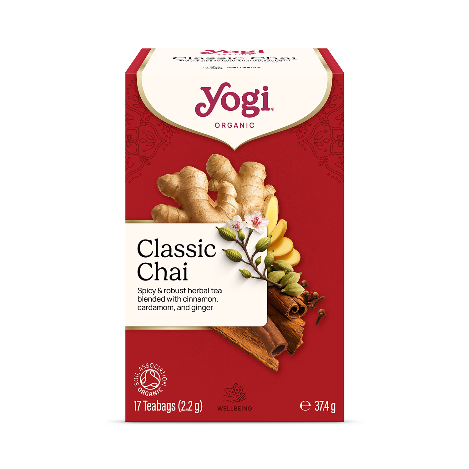 Yogi Tea Organic Classic Chai 17 Tea Bags