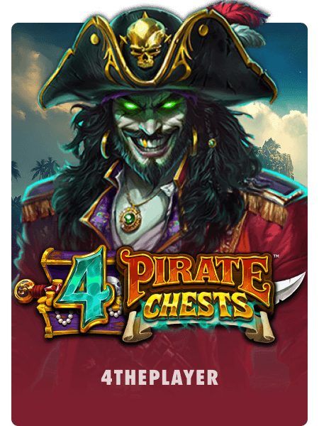 4 Pirate Chests