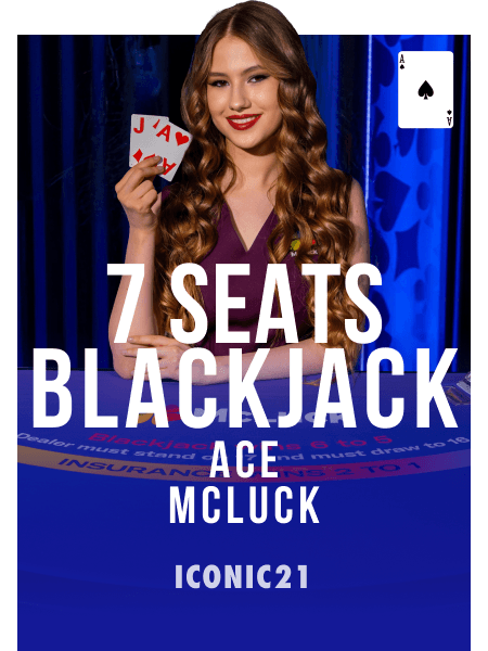 7 Seats McLuck Blackjack Ace