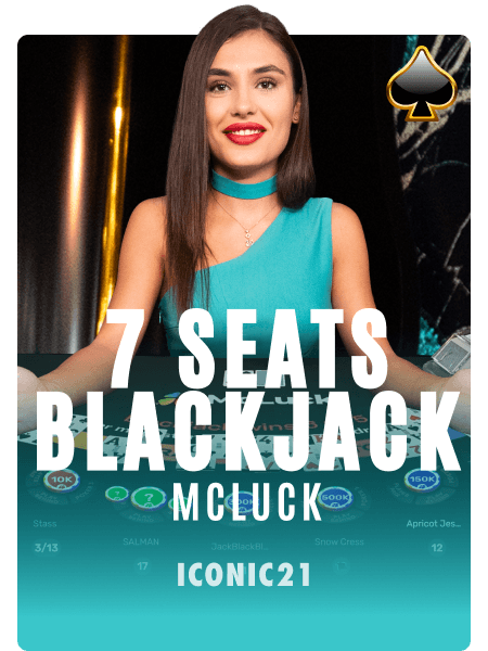 7 Seats McLuck Blackjack Spades