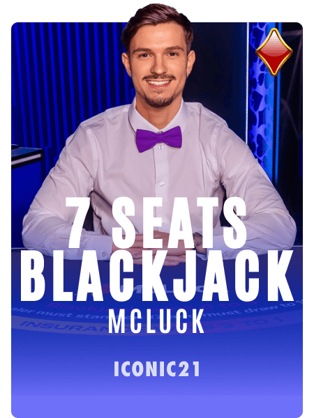 7 Seats McLuck Blackjack Diamonds