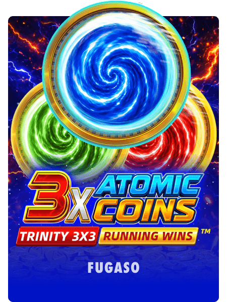3X Atomic Coins: Trinity 3x3 RUNNING WINS