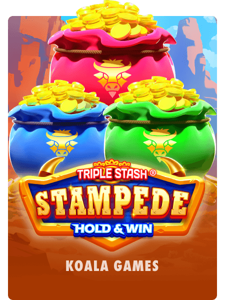 Triple Stash Stampede Hold & Win