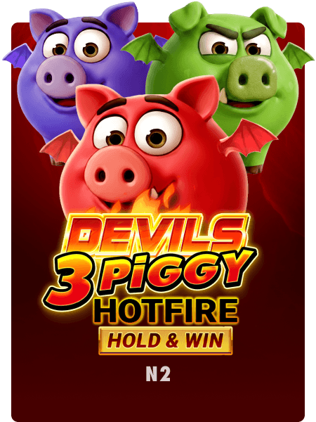 Devils 3 Piggy Hotfire Hold & Win