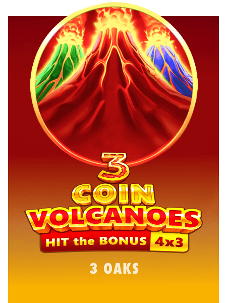 3 Coin Volcanoes Hit the Bonus 4x3