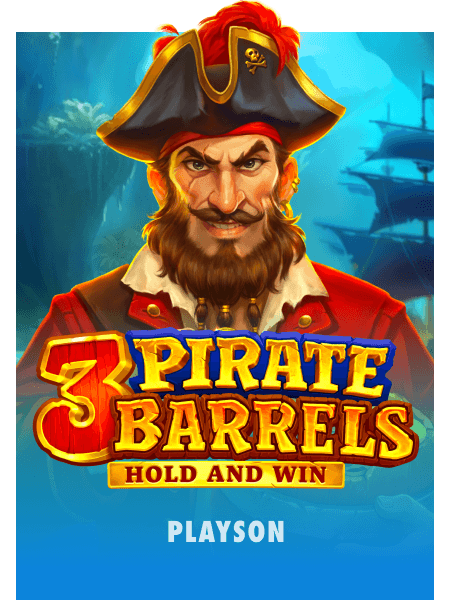3 Pirate Barrels: Hold and Win