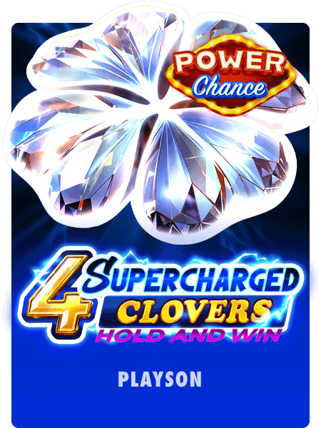 4 Supercharged Clovers: Hold and Win Power Chance
