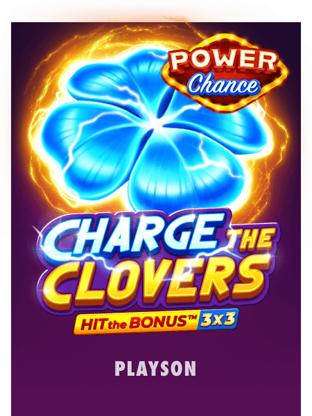 Power Chance Charge the Clovers Hit the Bonus 3x3