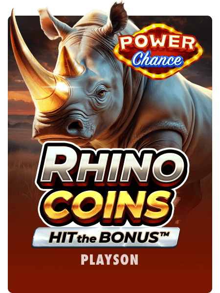 Rhino Coins: Hit The Bonus Power Chance