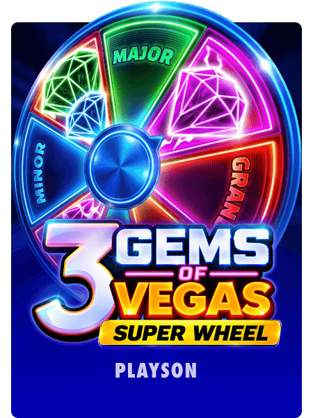 3 Gems of Vegas: Super Wheel
