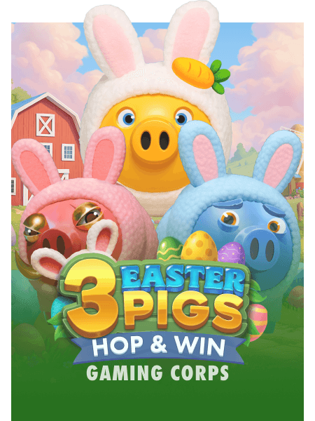 3 Easter Pigs Hop and Win