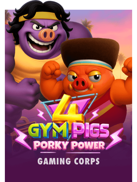4 Gym Pigs - Porky Power