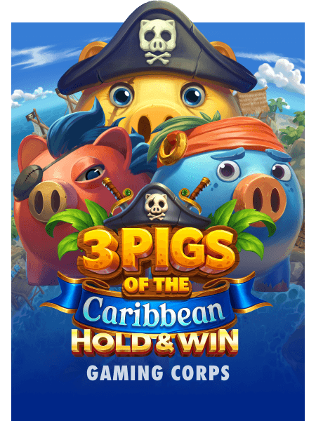 3 Pigs of the Carribean Hold & Win