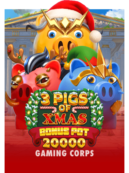 3 Pigs of Xmas Bonus Pot 20,000