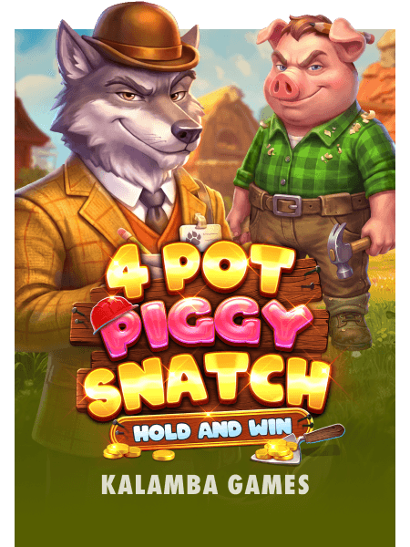 4 Pot Piggy Snatch Hold and Win