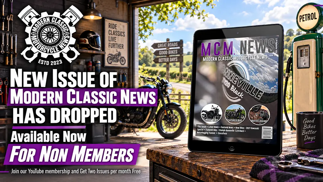 Modern Classic Motorcycle News Issue 75 | Available Now For Non-Members