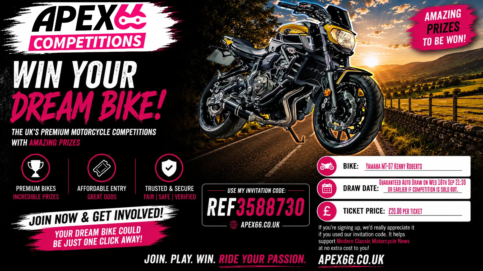 This Weeks Featured Motorcycle Apex66 Competition 01 1 1