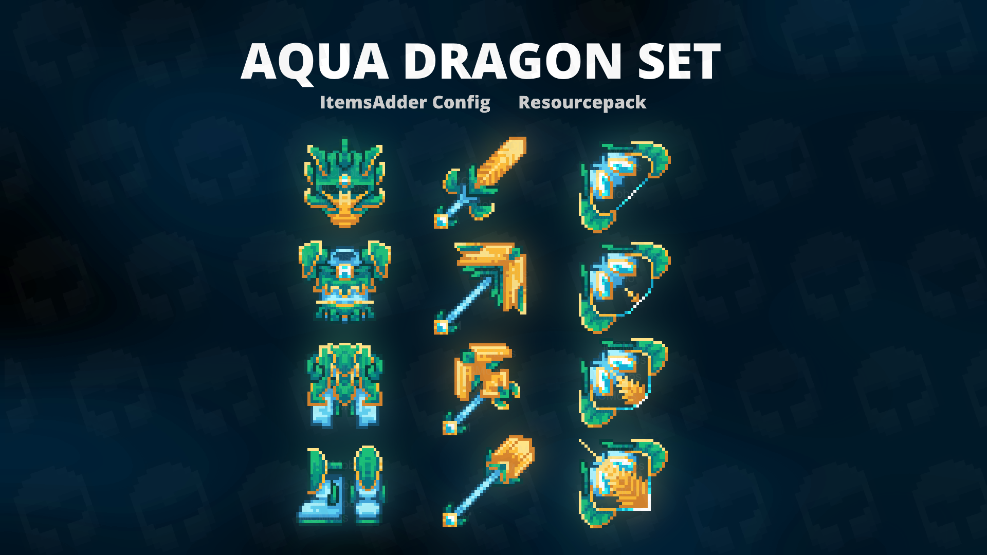 Aqua Dragon Set