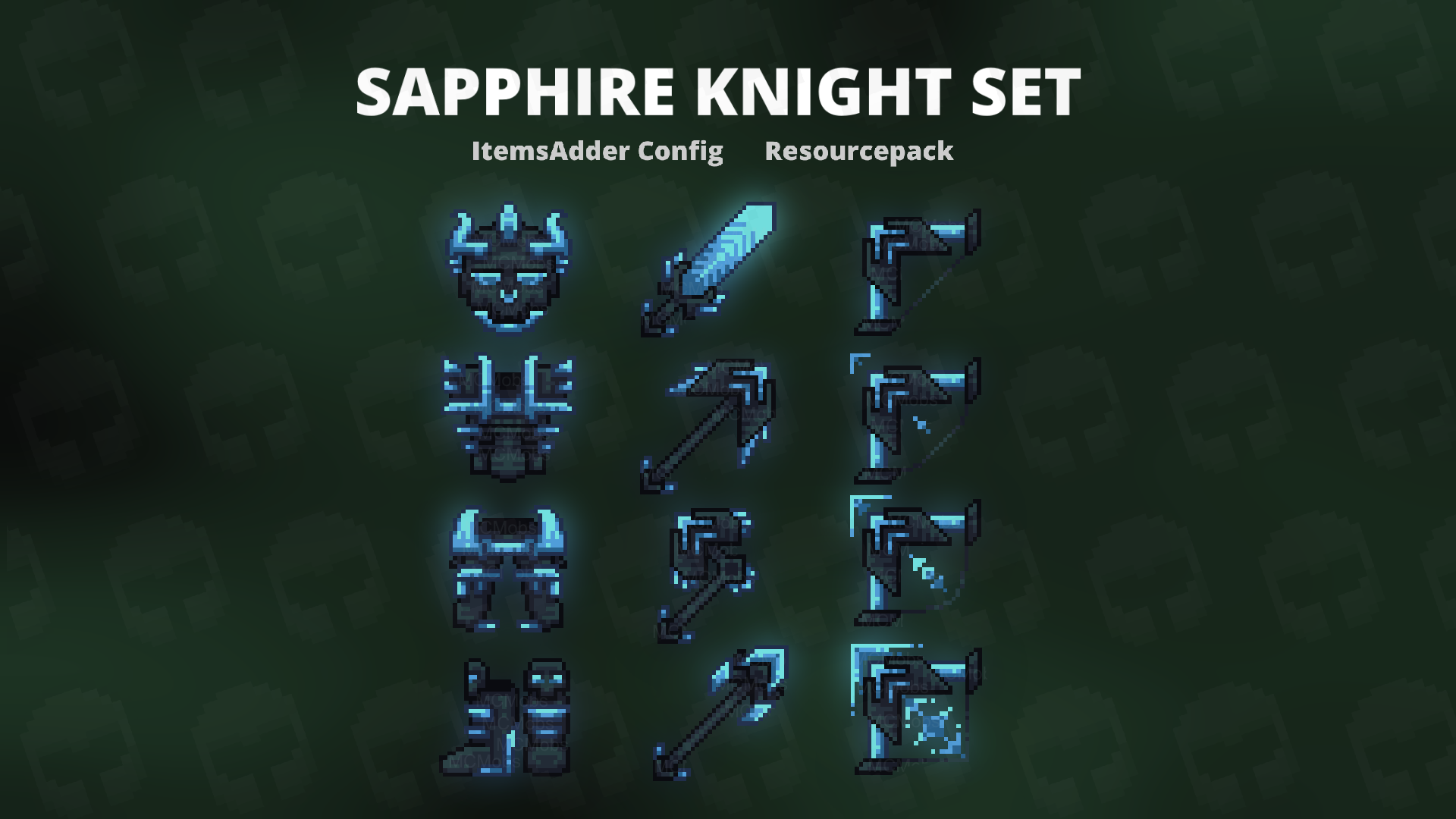 Sapphire Knight Set