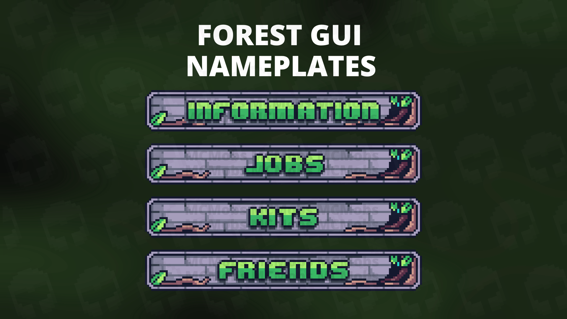 Forest GUI Nameplates