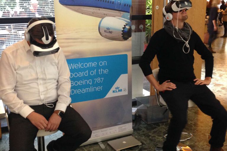 KLM’s Boeing 787 Dreamliner Virtual Reality Tour