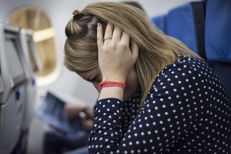What happens to your ears during a flight?
