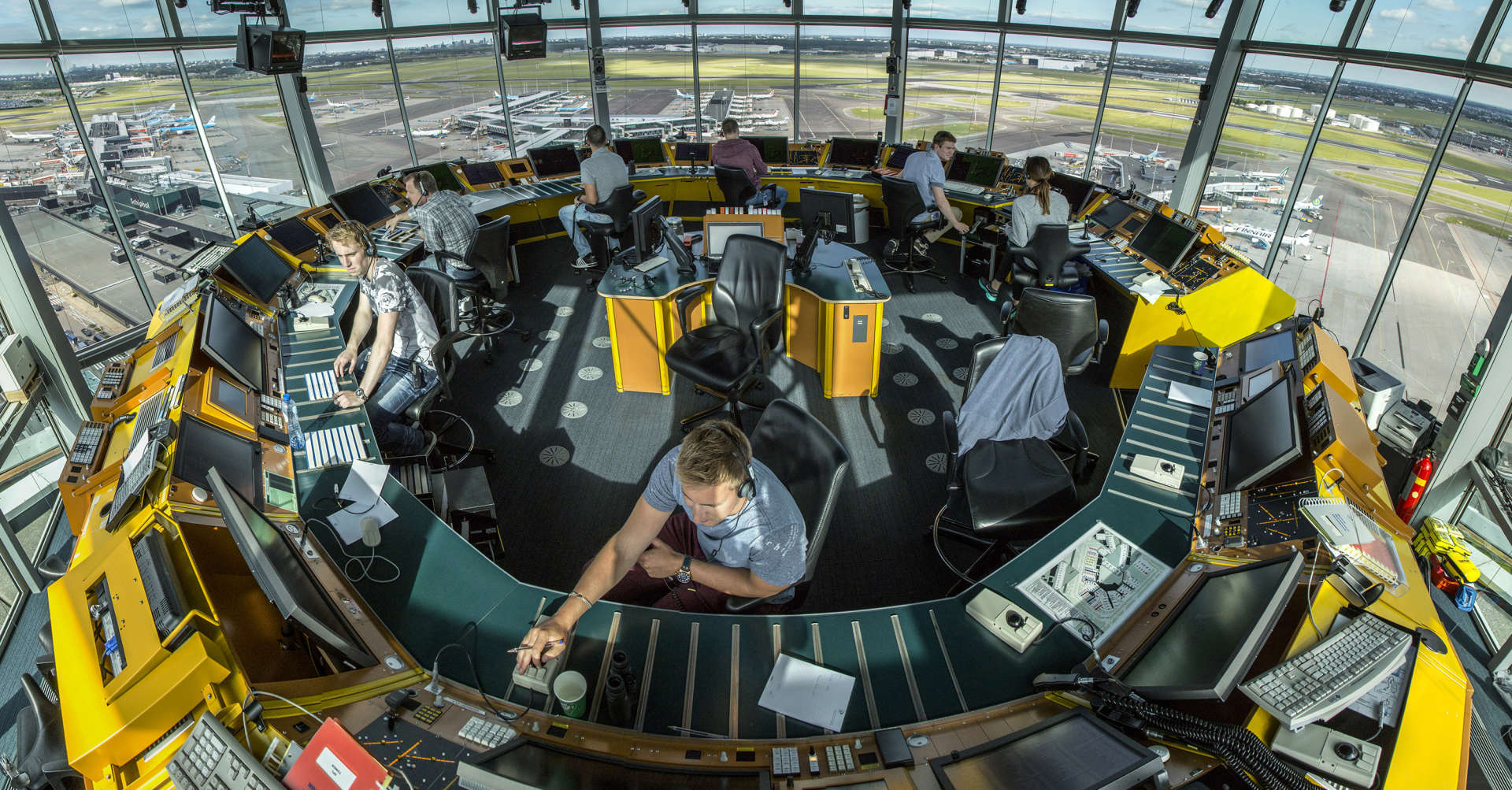 air traffic control center