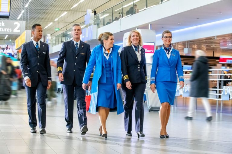 klm flight attendant