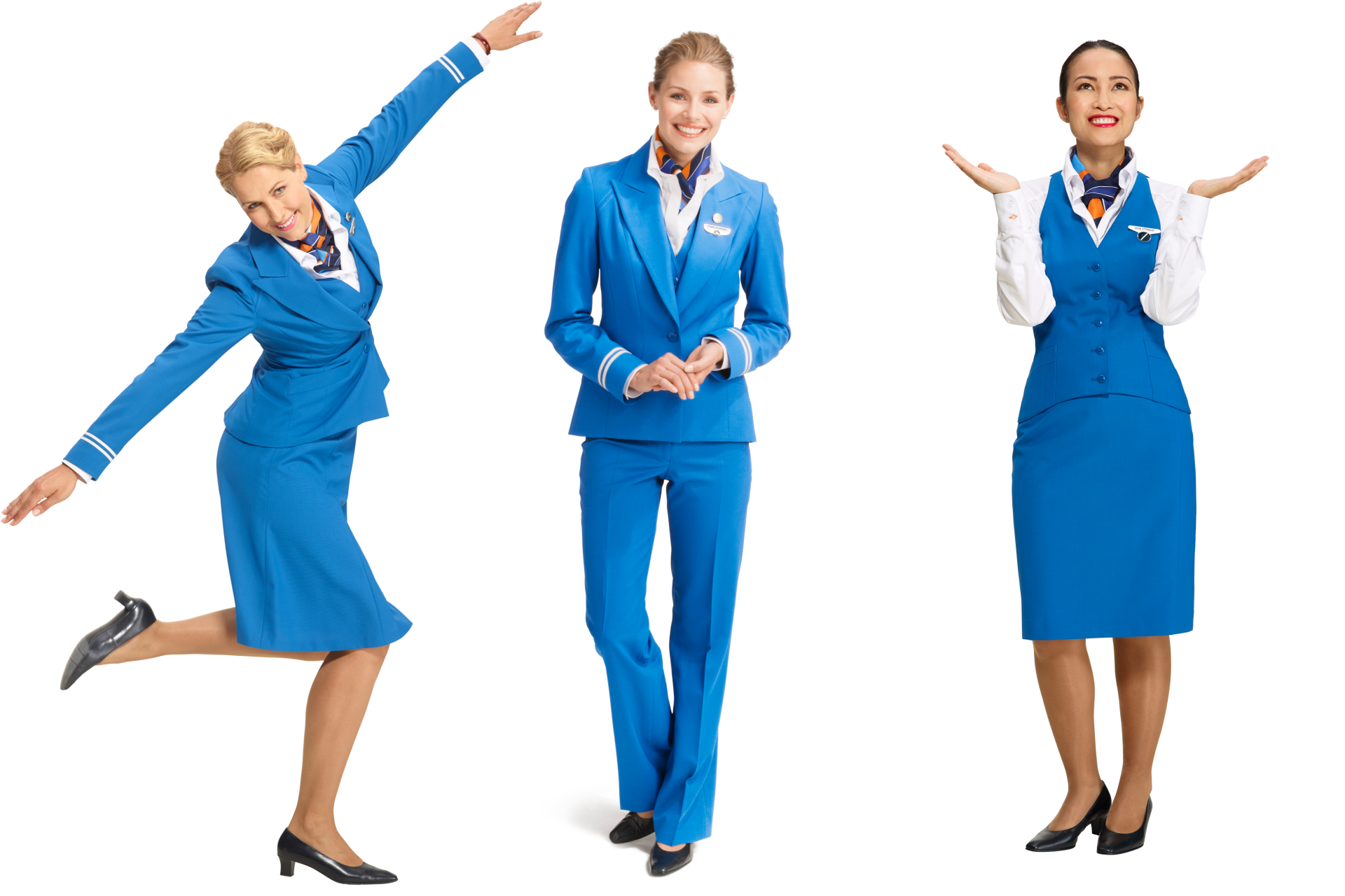 uniformes klm