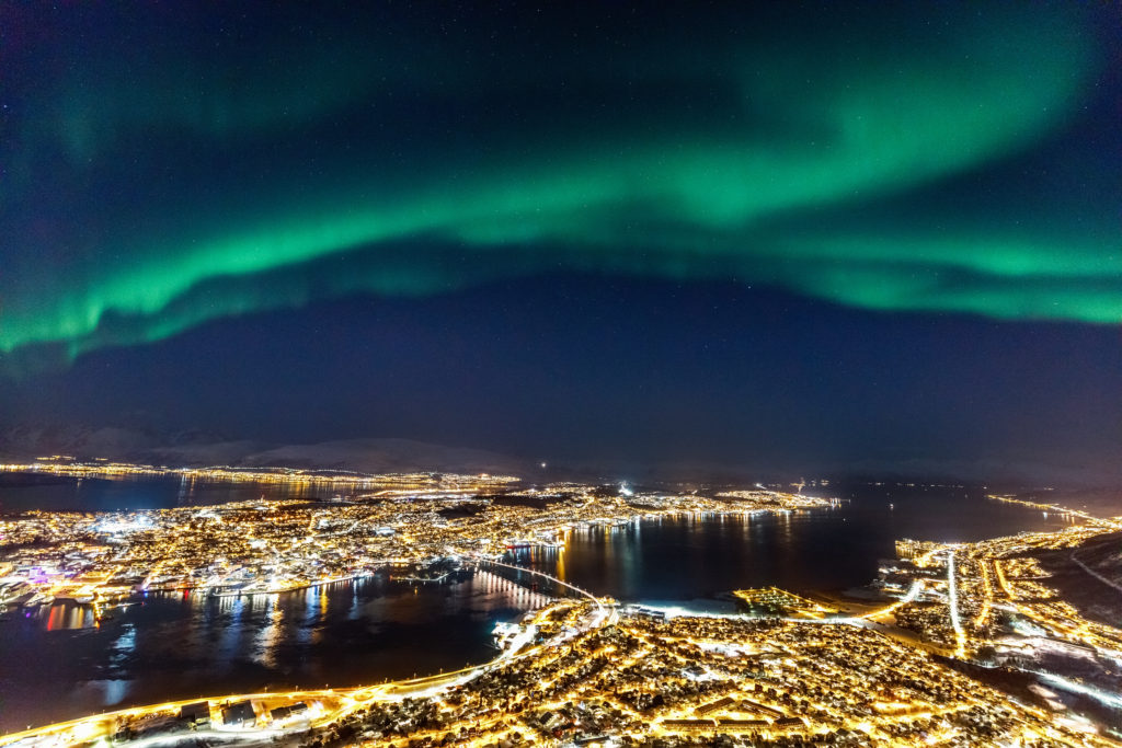Nothern lights in Tromsø
