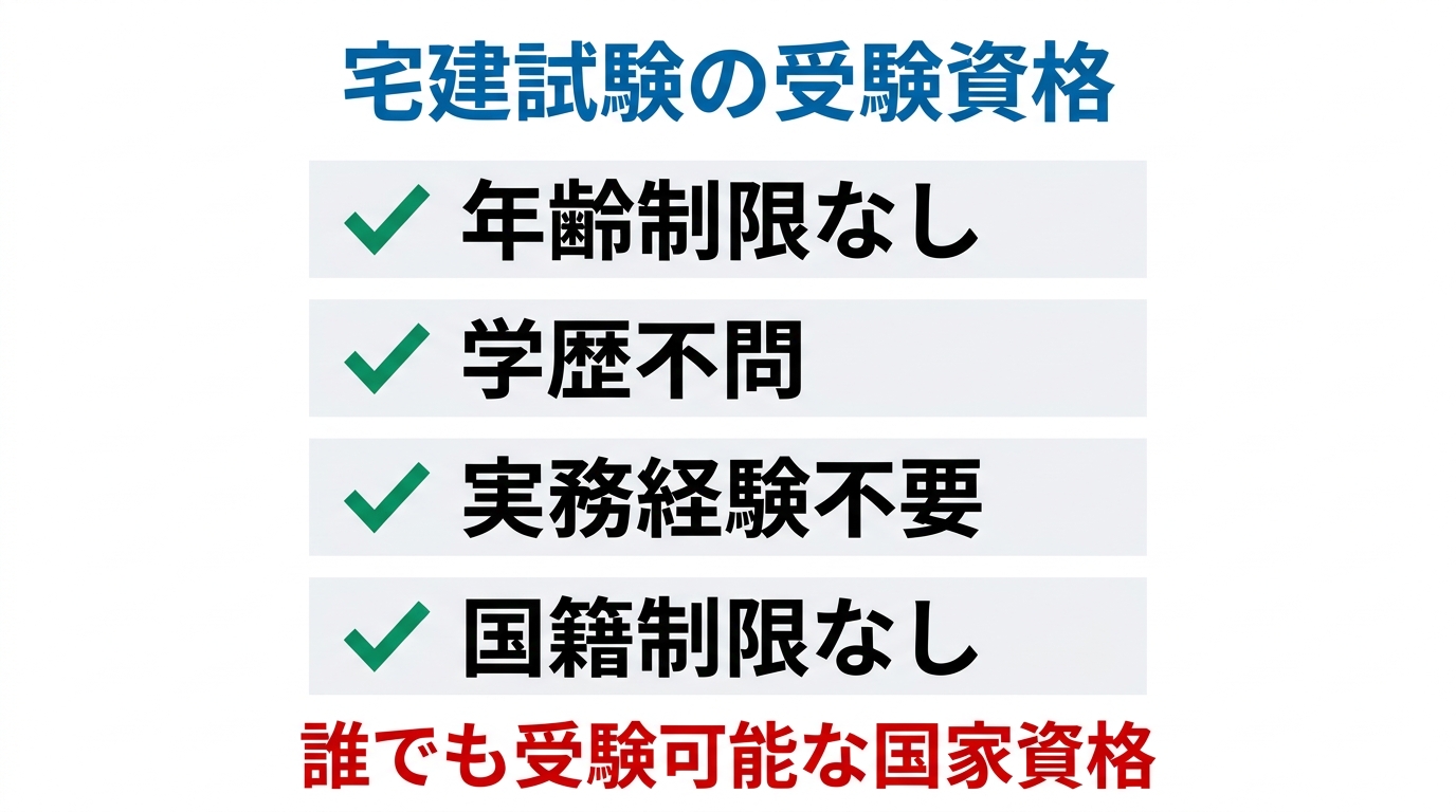 宅建の受験資格