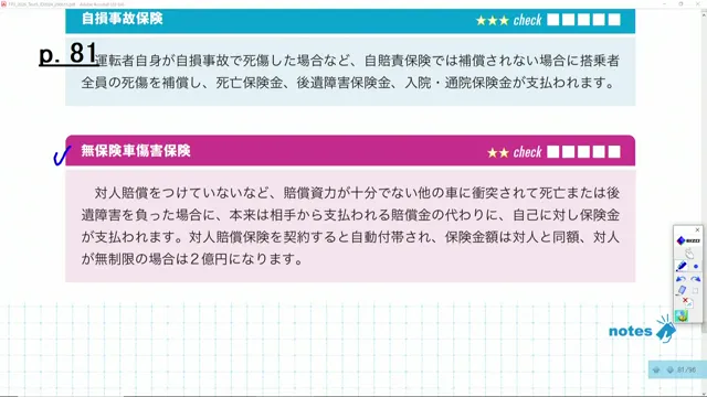 無保険車傷害保険の説明