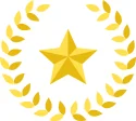 日本FP協会認定教育機関であることを示す月桂冠と星のアイコン