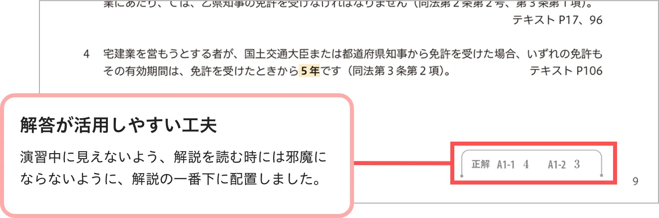 問題集｜宅地建物取引士(宅建)の資格試験は通信講座のフォーサイト