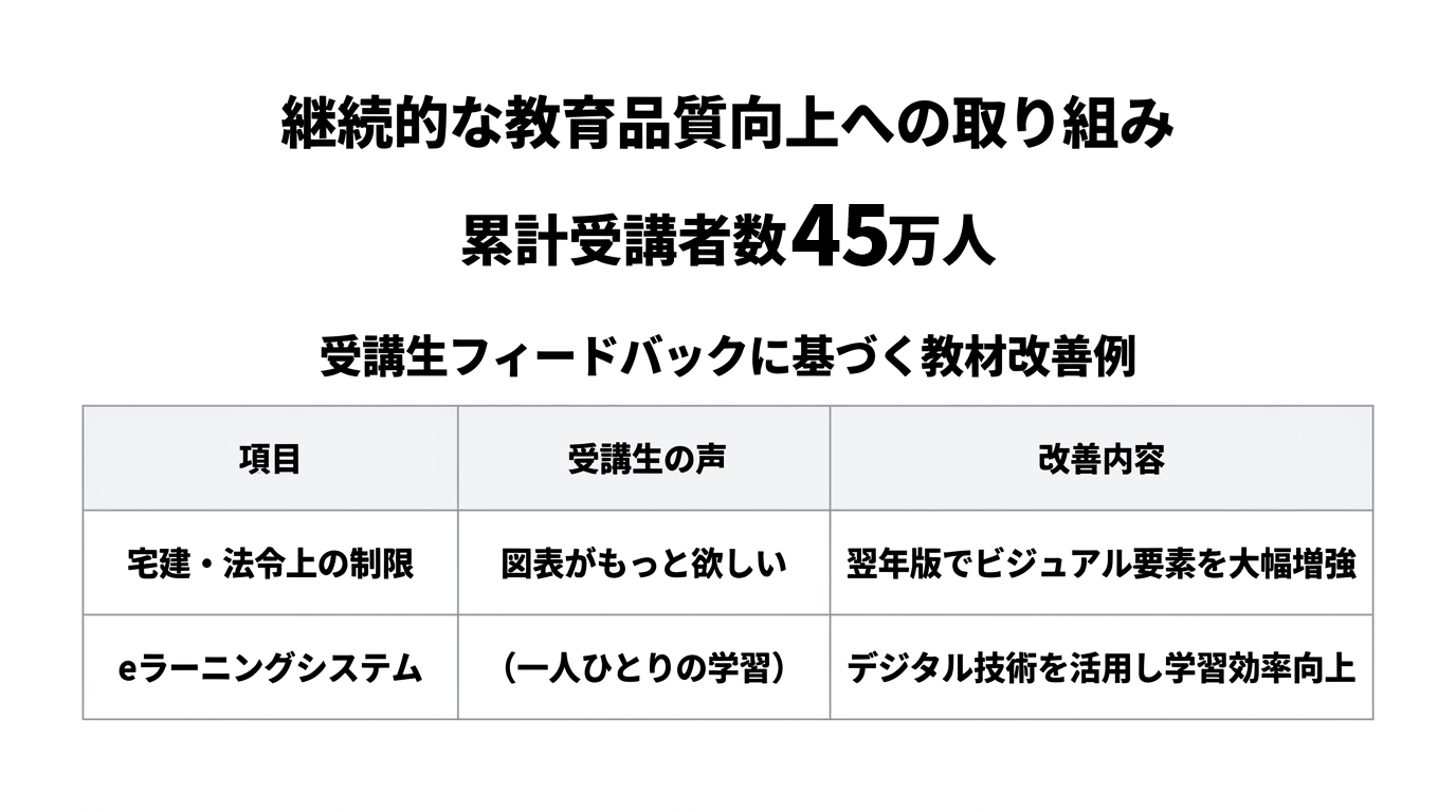 継続的な教育品質向上への取り組み