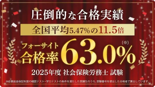 2020年度社会保険労務士試験参考書　フォーサイト 無料資料請求｜フォーサイトの社労士・社会保険労務士 通信講座 - 資格