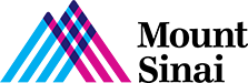 Geometric corporate logo featuring an abstract mountain-like triangular shape constructed from overlapping translucent blue and magenta/purple diagonal lines and stripes. The geometric design creates a stylized mountain peak with precise angular intersections. The typography beside the logo uses a clean, modern sans-serif font in black, spelling out