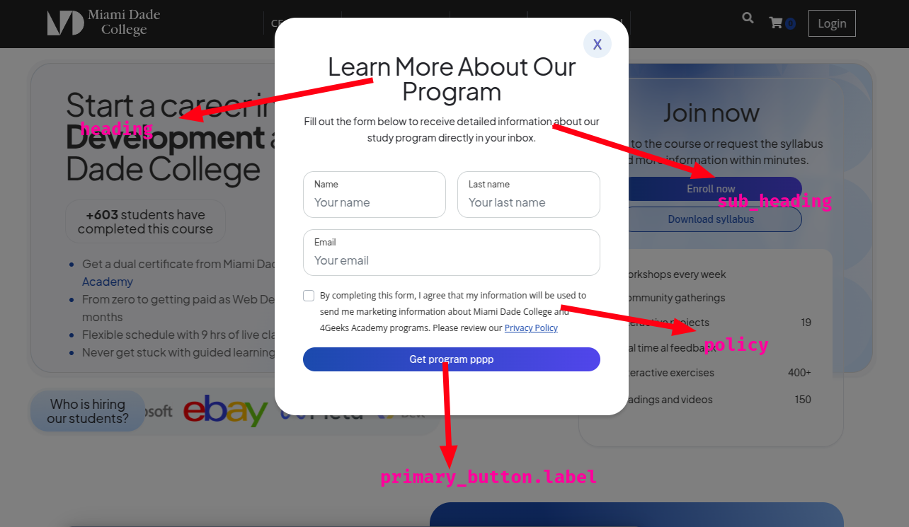 syllabus_form - Main Example