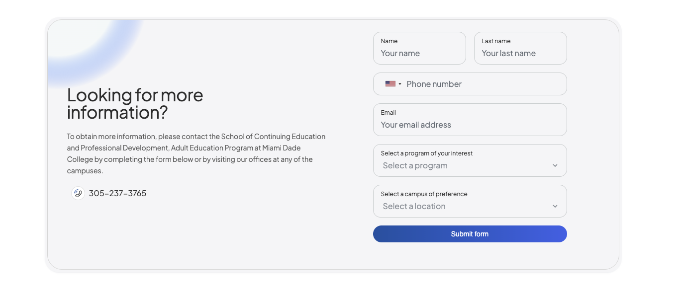contact_form - standard