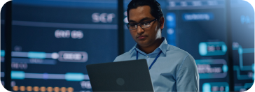 Visual for cybersecurity certificate emphasizing threat detection incident response and security operations center skills. Represents network defense principles vulnerability remediation and preparation for CompTIA Security Plus to qualify for entry level roles protecting systems data and users in modern organizations.