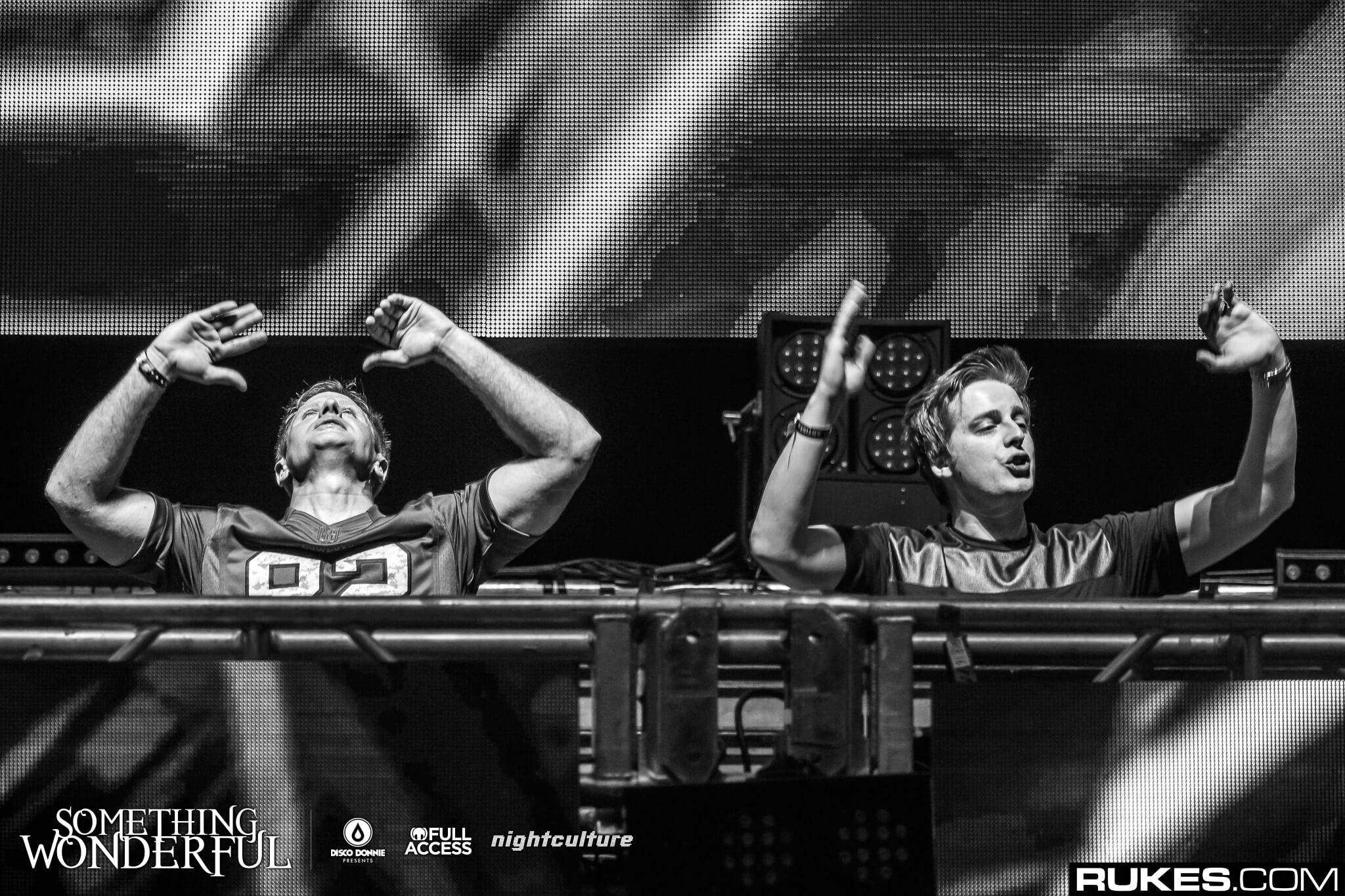 tritonal on stage at something wonderful festival