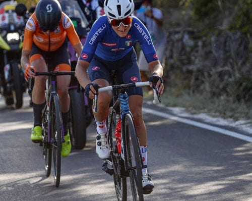 Longo Borghini, Van Vleuten, Imola2020