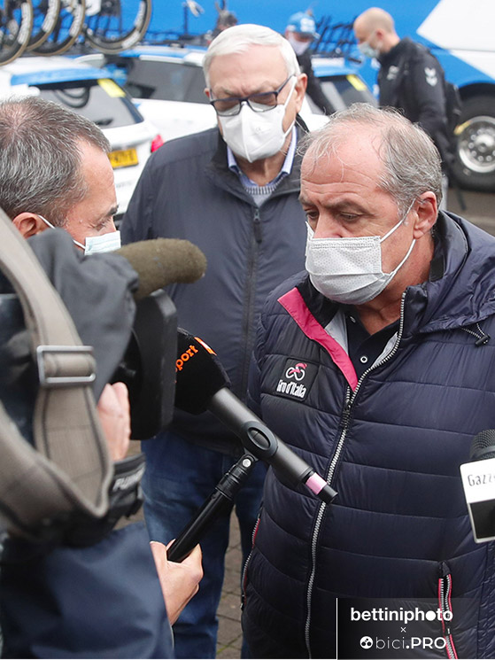 Mauro Vegni, sciopero corridori, Morbegno, Giro d'Italia 2020