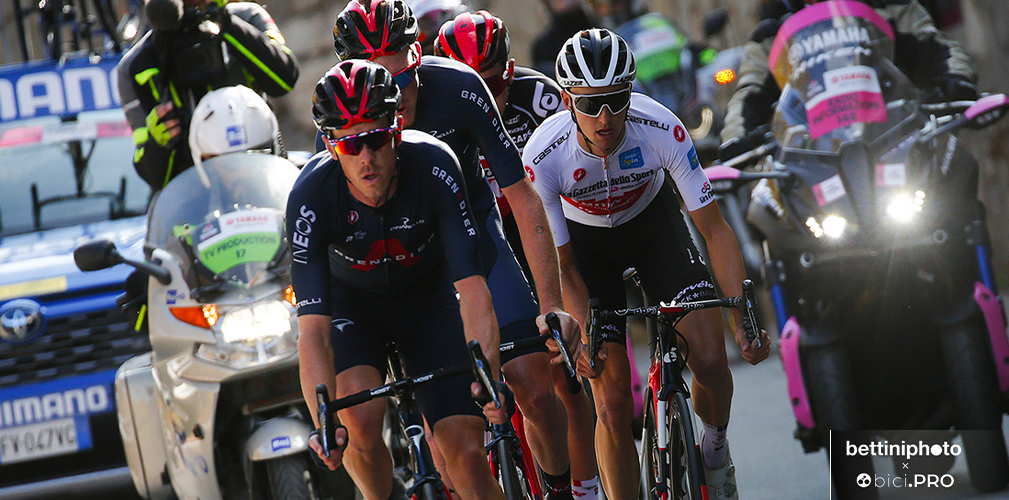 Rohan Dennis, Tao Geoghegan Hart, Jay Hindley, Sestriere, Giro d'Italia