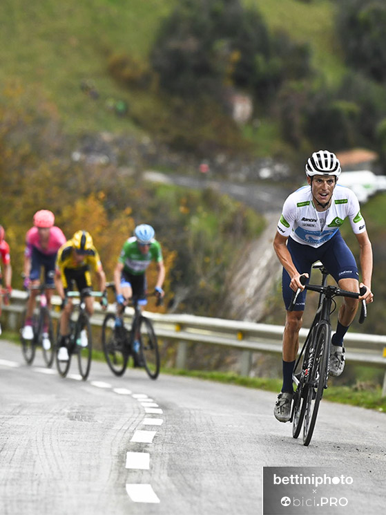 Enric Mas, Alto de Angliru, Vuelta 2020