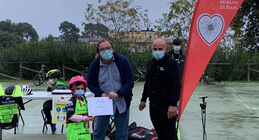 Moreno Di Biase, scuola di ciclismo