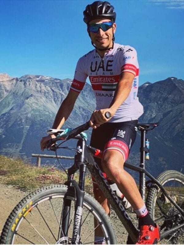 Fabio Aru, mountain bike 2020