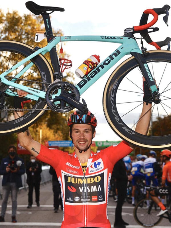 Roglic Vuelta Bianchi