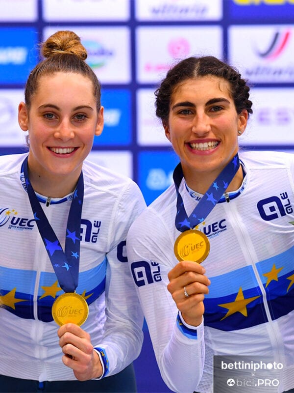 Elisa Balsamo, Vittoria Guazzini, europei pista, madison, 2020